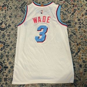 NBA AUTHENTIC Ultimate Dwyane Wade Miami South Beach Vice Jersey Size L